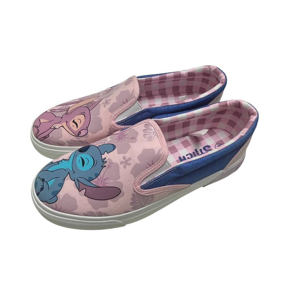 Ground Up Lilo Stitch Slip On Casual Shoes Angel Stitch Size 7.5 Disney Lilo